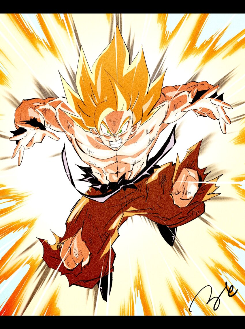 Son Goku (Dragon Ball) Rule 34 Image