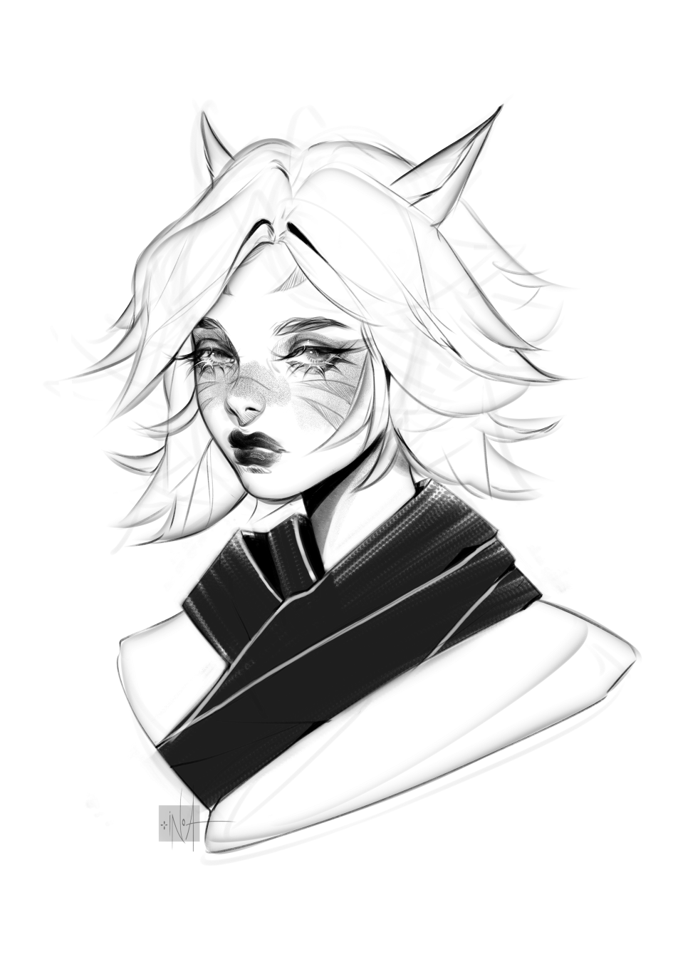 Miqo'Te (Final Fantasy) Rule 34 Image