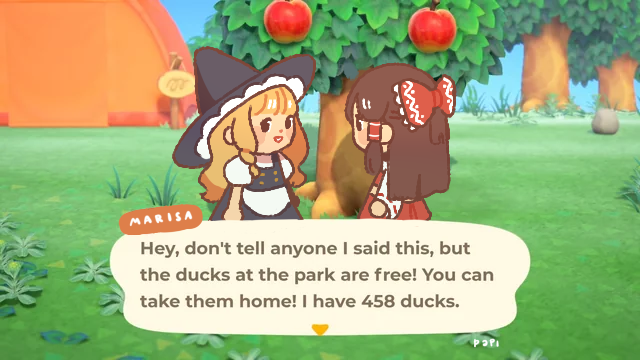 Hakurei Reimu (Animal Crossing) Rule 34 Image