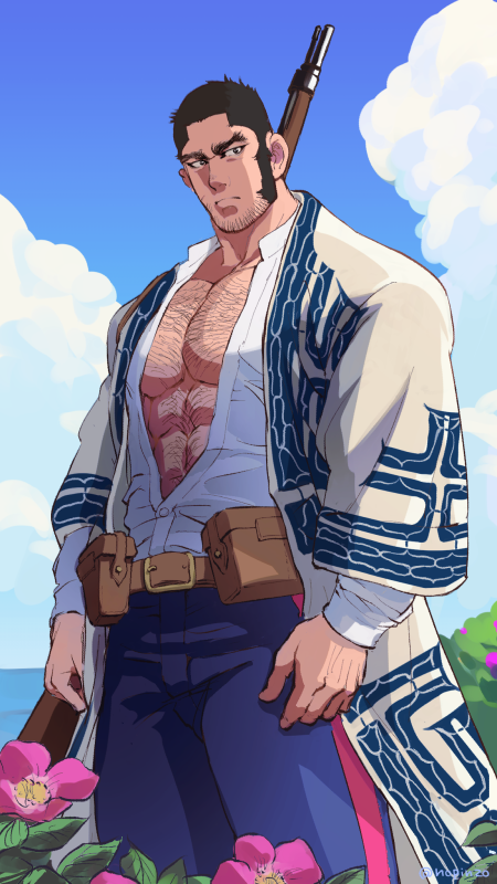 Tanigaki Genjirou (Golden Kamuy) Rule 34 Image