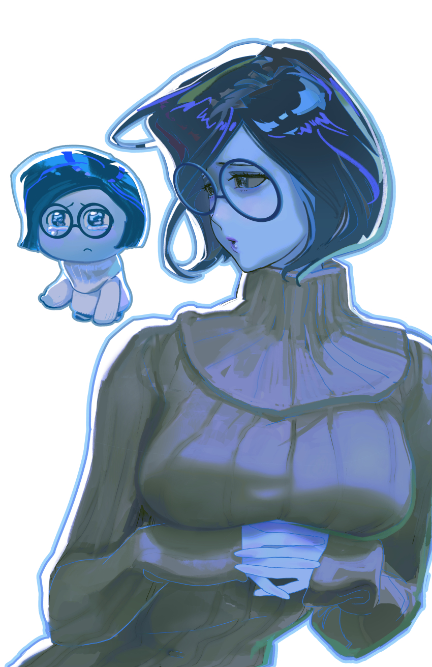Sadness (Inside Out) Rule 34 Image