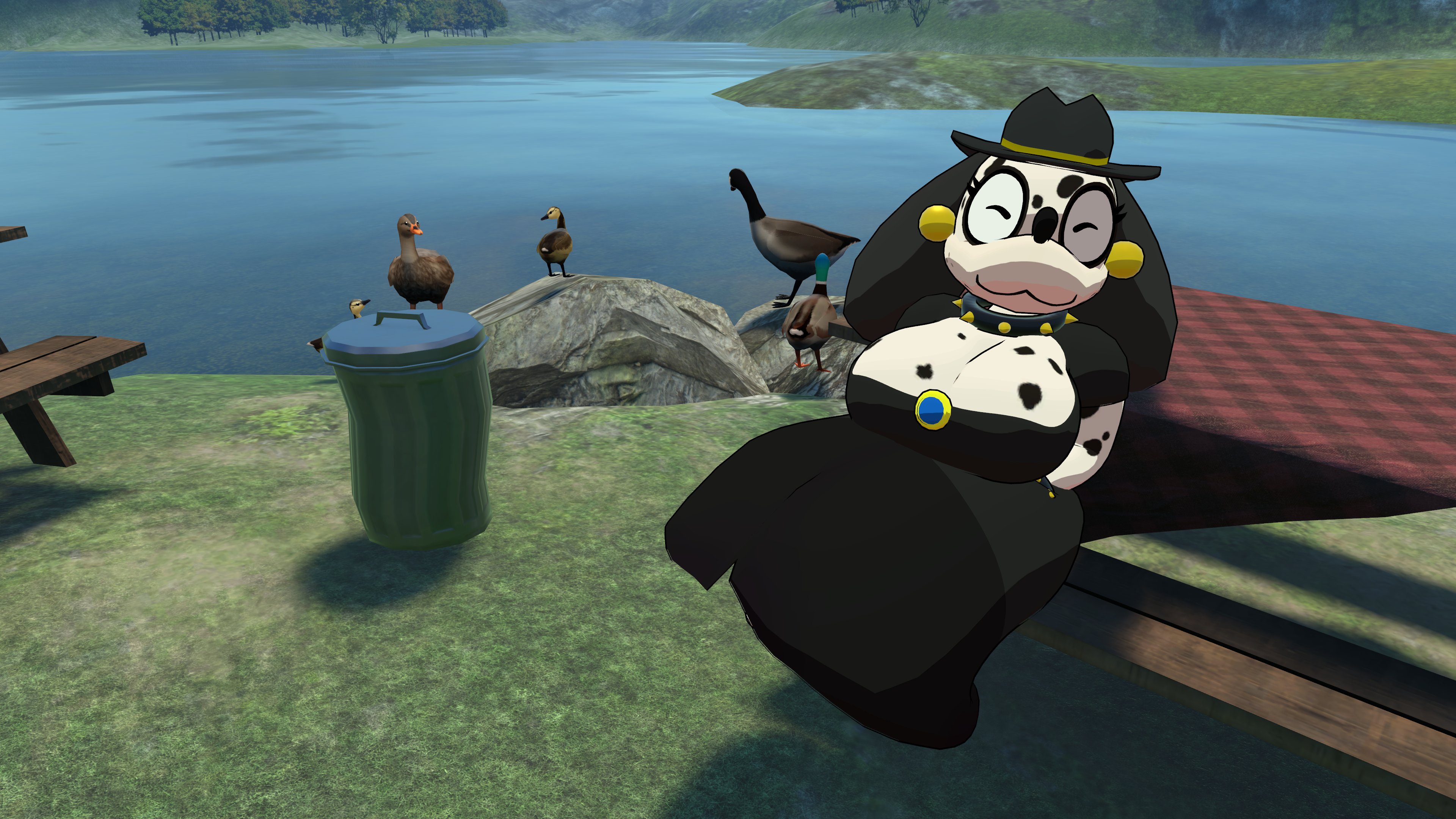 Huntress (Lewdewott) Rule 34 Image