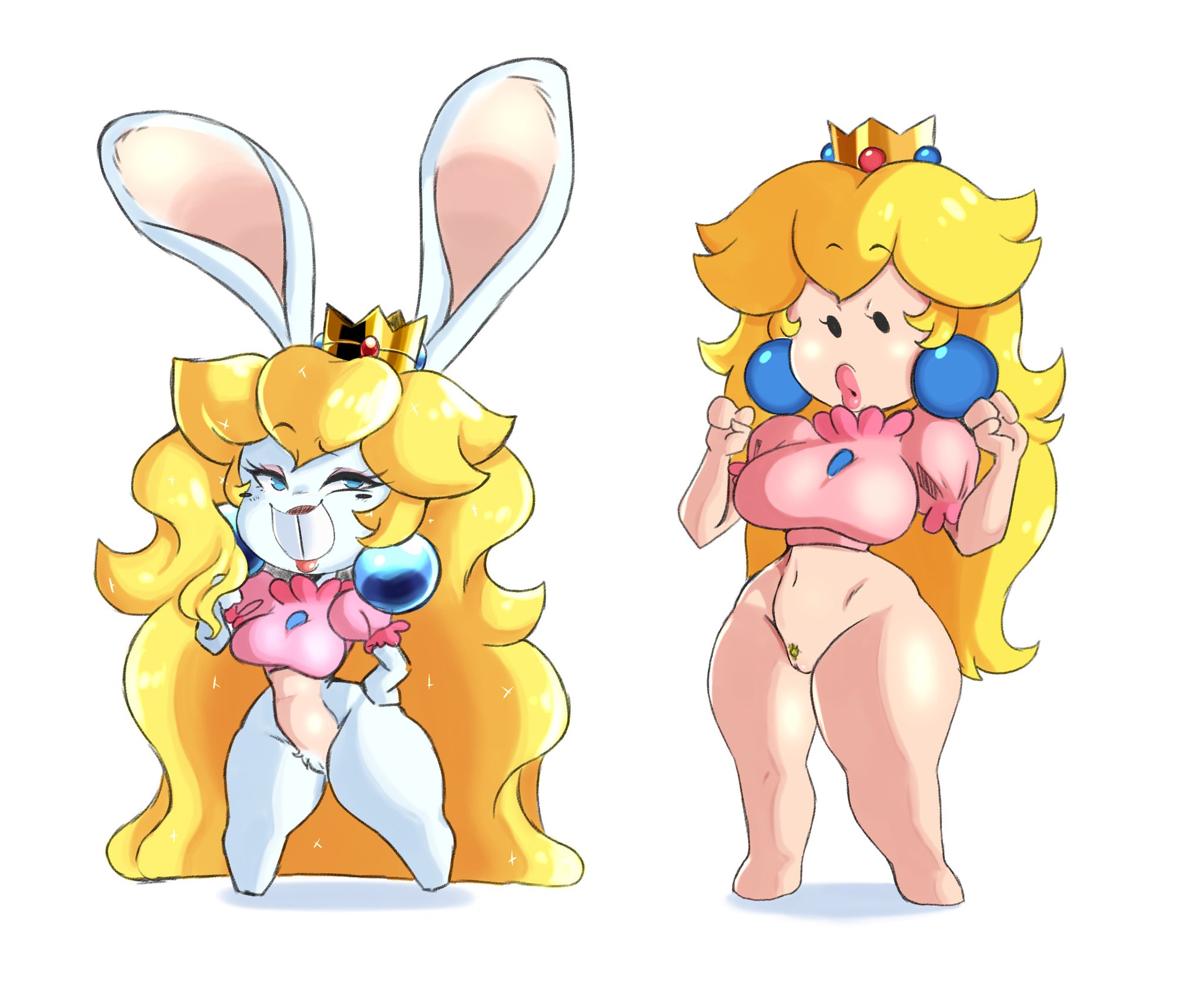 Princess Peach (Mario (Series)) Rule 34 Image