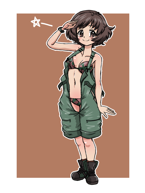 Akiyama Yukari (Girls Und Panzer) Rule 34 Image