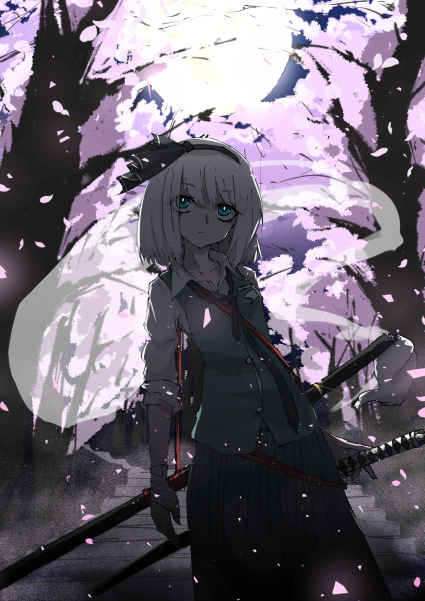 Konpaku Youmu (Touhou) Rule 34 Image