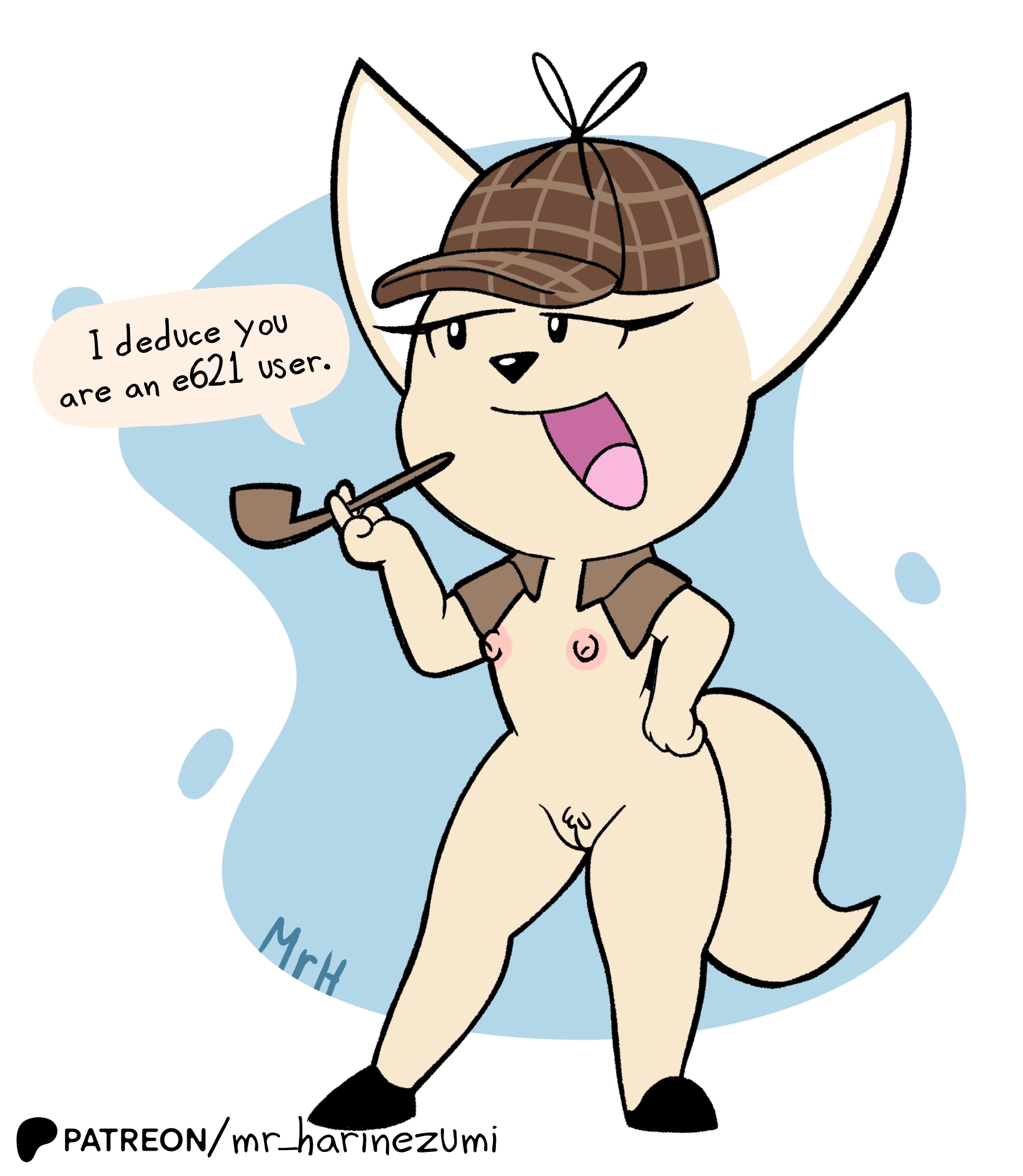 Fenneko (Aggressive Retsuko) Rule 34 Image