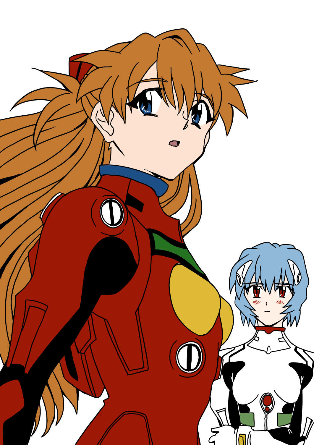 Ayanami Rei (Neon Genesis Evangelion) Rule 34 Image