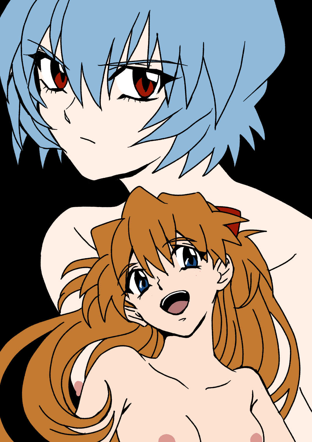 Ayanami Rei (Neon Genesis Evangelion) Rule 34 Image