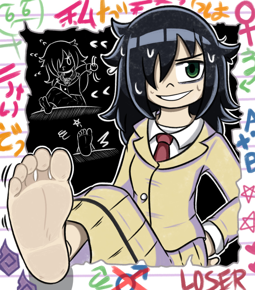 Kuroki Tomoko (Watashi Ga Motenai No Wa Dou Kangaetemo Omaera Ga Warui!) Rule 34 Image