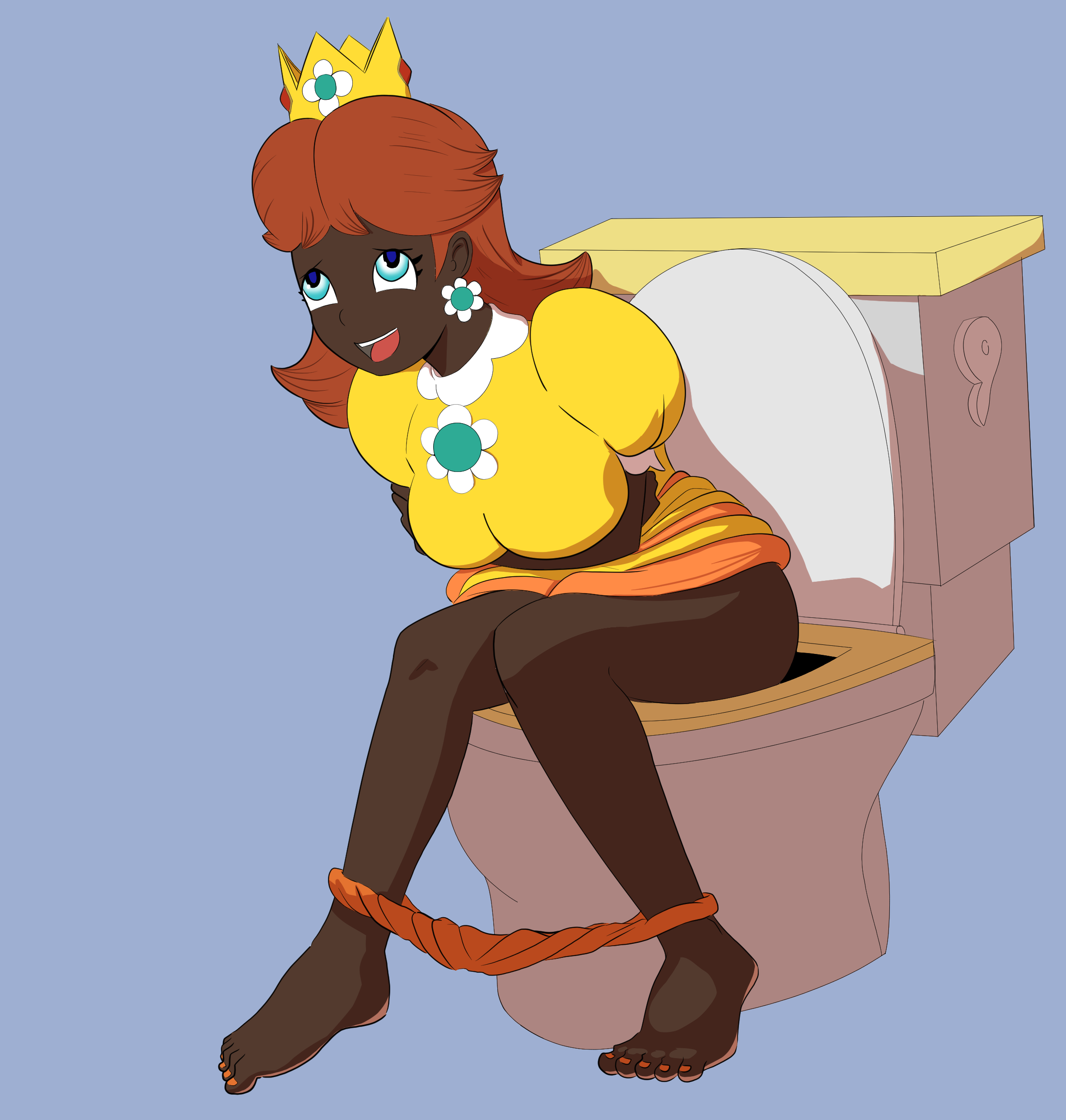 Princess Daisy (Mario (Series)) Rule 34 Image