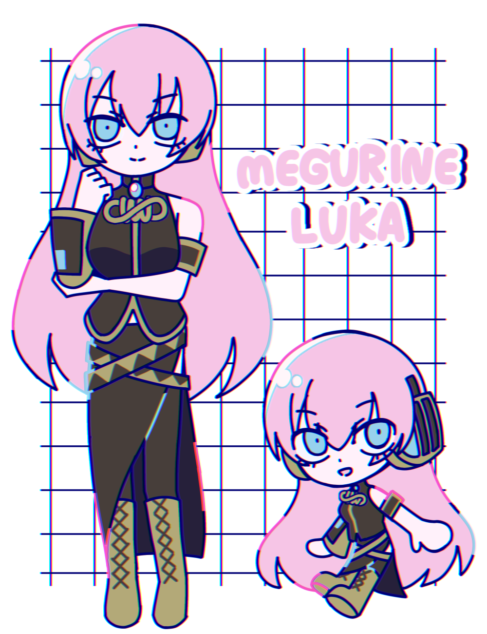 Megurine Luka (Vocaloid) Rule 34 Image