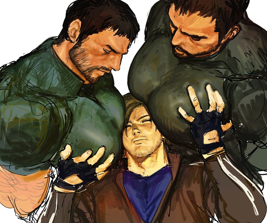 Chris Redfield (Resident Evil) Rule 34 Image