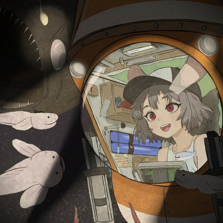 Nazrin (Touhou) Rule 34 Image