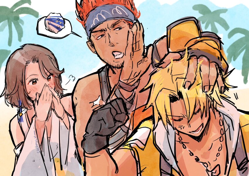 Tidus (Final Fantasy) Rule 34 Image