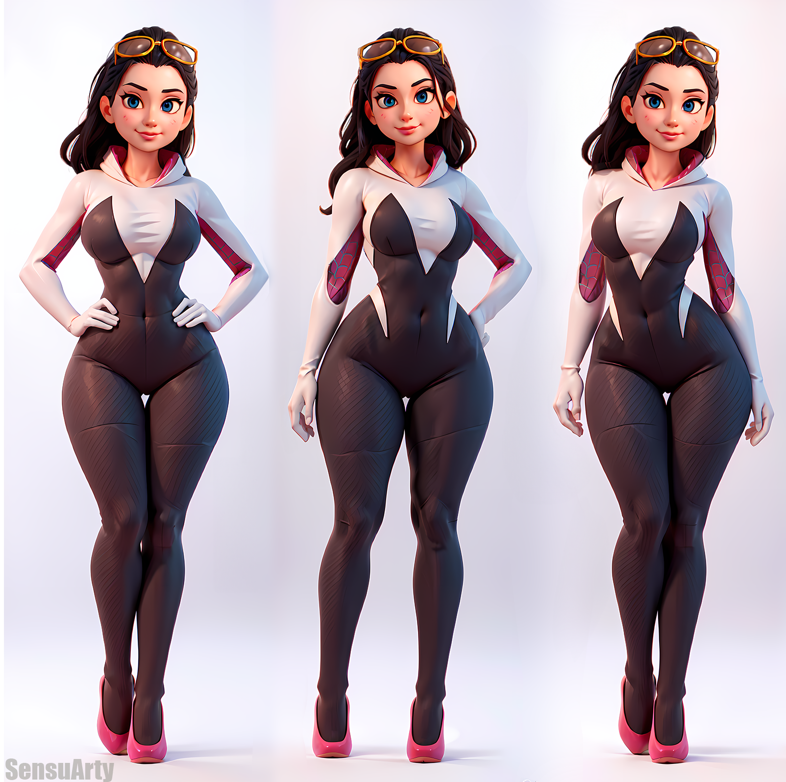 Spider-Gwen (Cosplay) Rule 34 Image