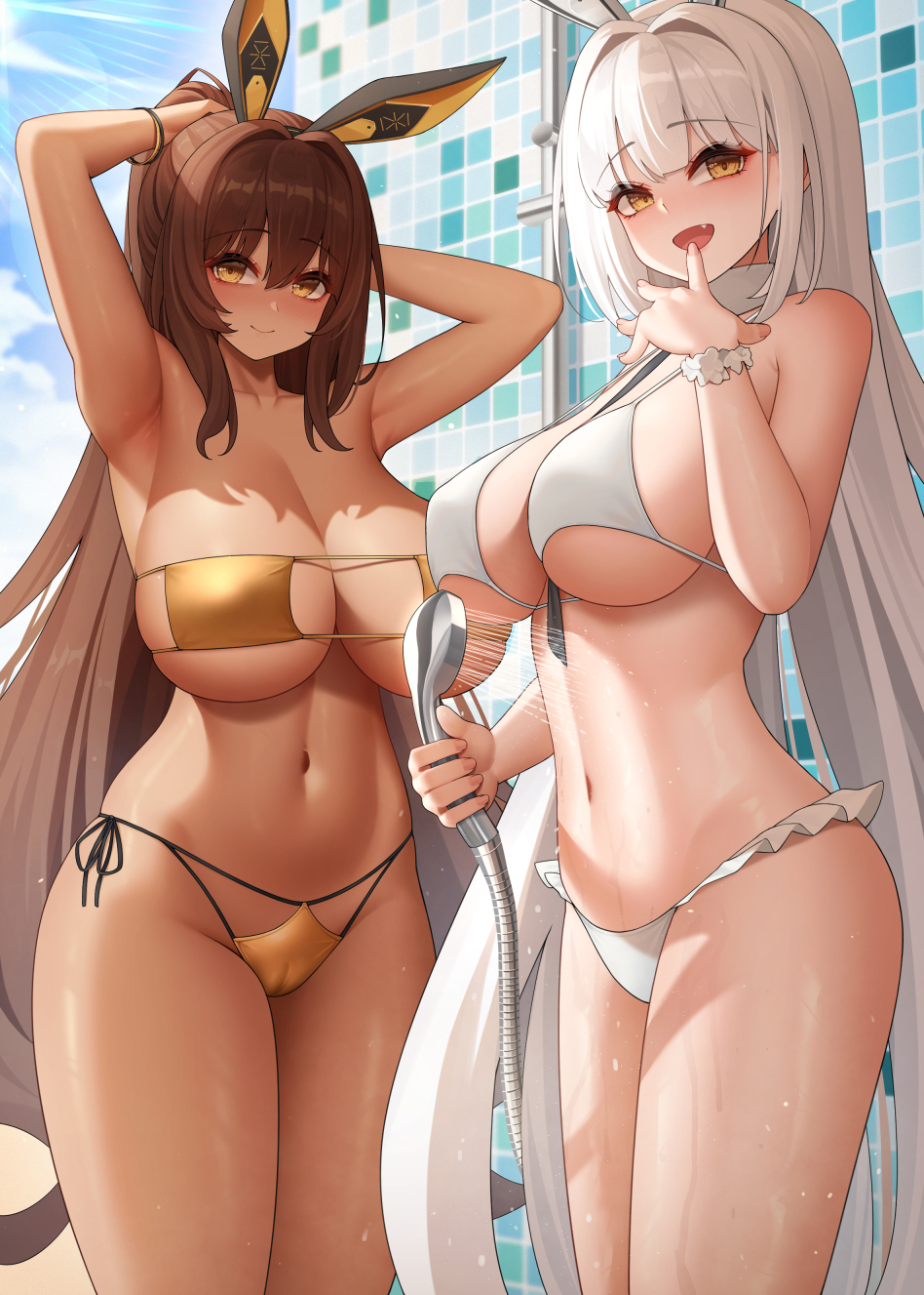 Blanc (Nikke) Rule 34 Image
