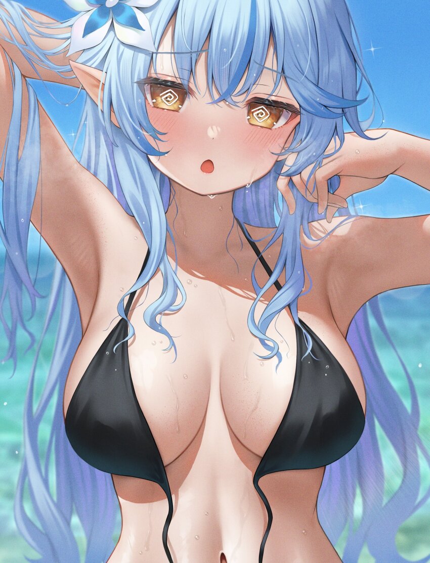 Yukihana Lamy (Hololive) Rule 34 Image