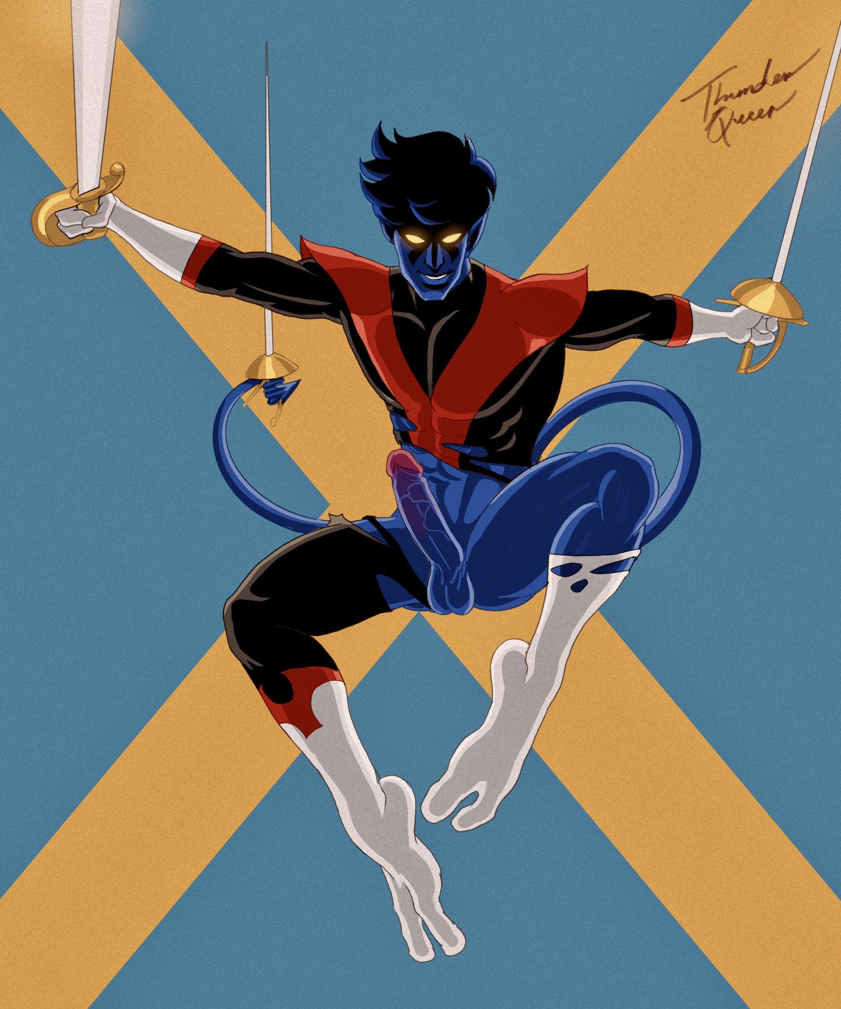 Kurt Wagner (Marvel) Rule 34 Image