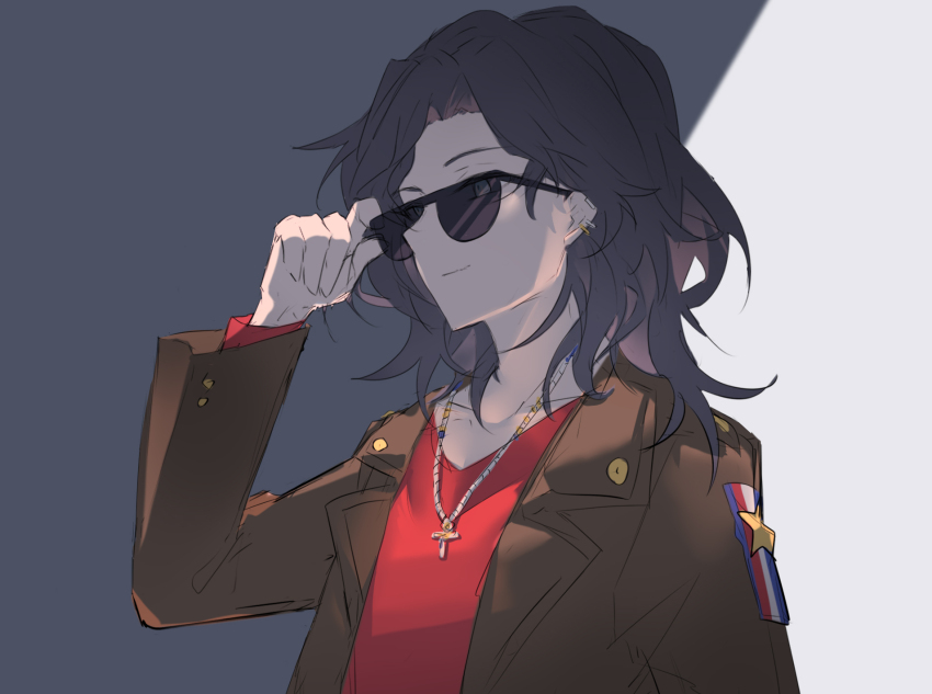 Adjusting Eyewear Rule 34 Image