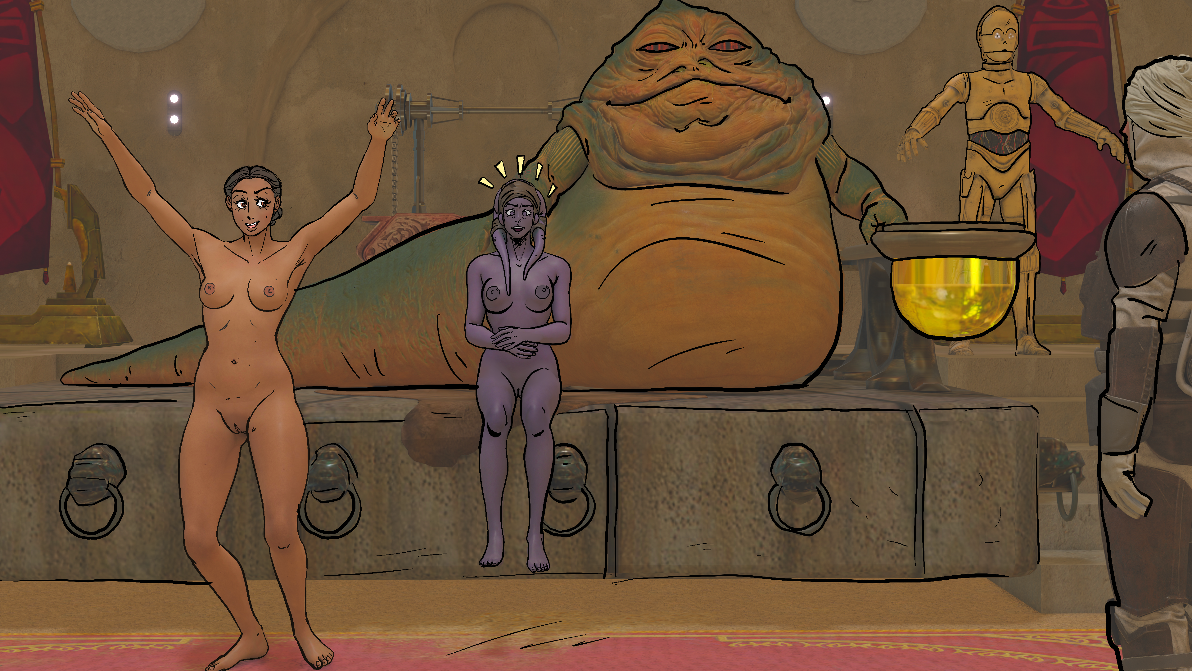 C-3po (Star Wars) Rule 34 Image