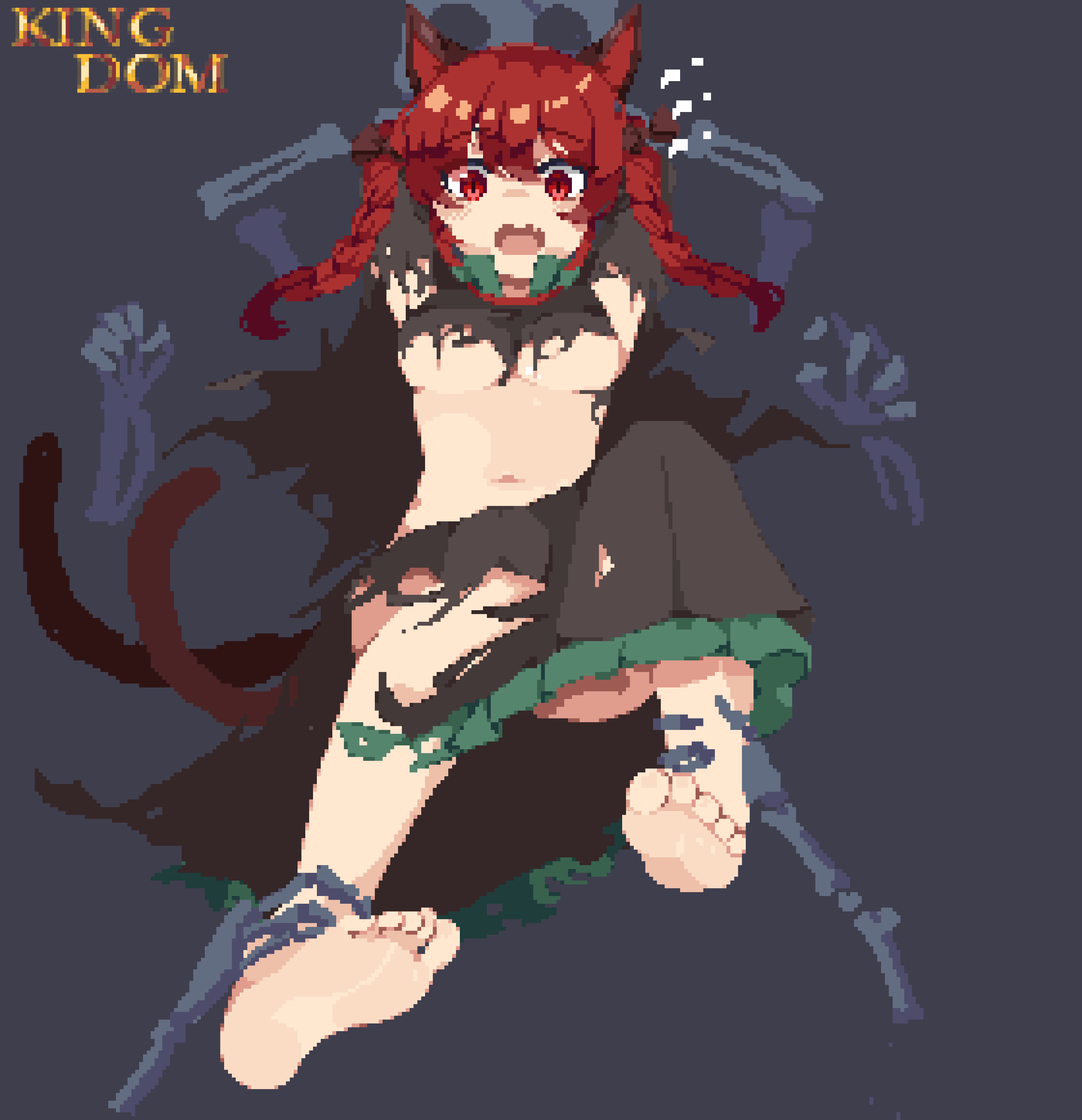 Kaenbyou Rin (Touhou) Rule 34 Image