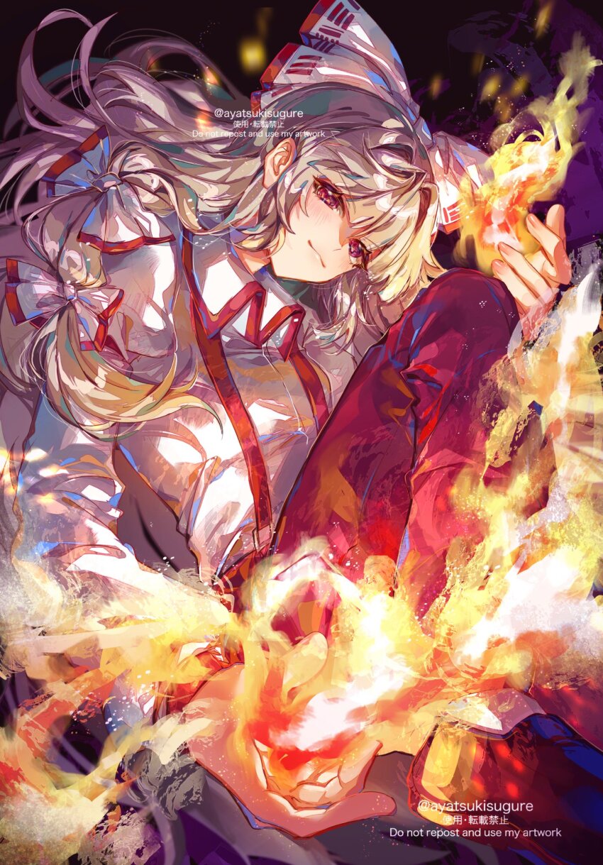 Fujiwara No Mokou (Touhou) Rule 34 Image