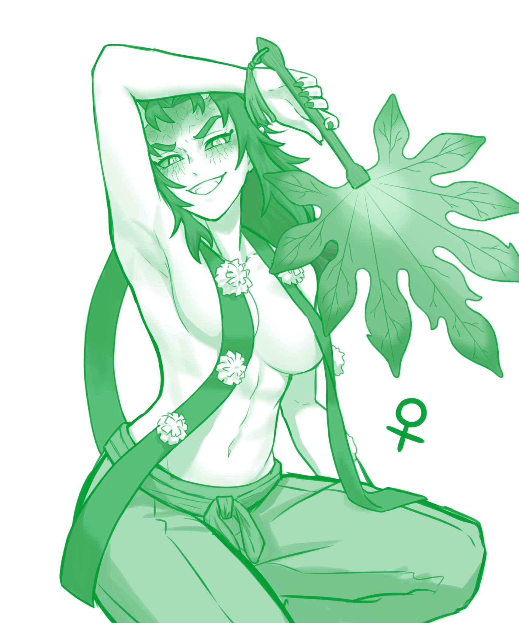 Hantengu (Demon Slayer) Rule 34 Image