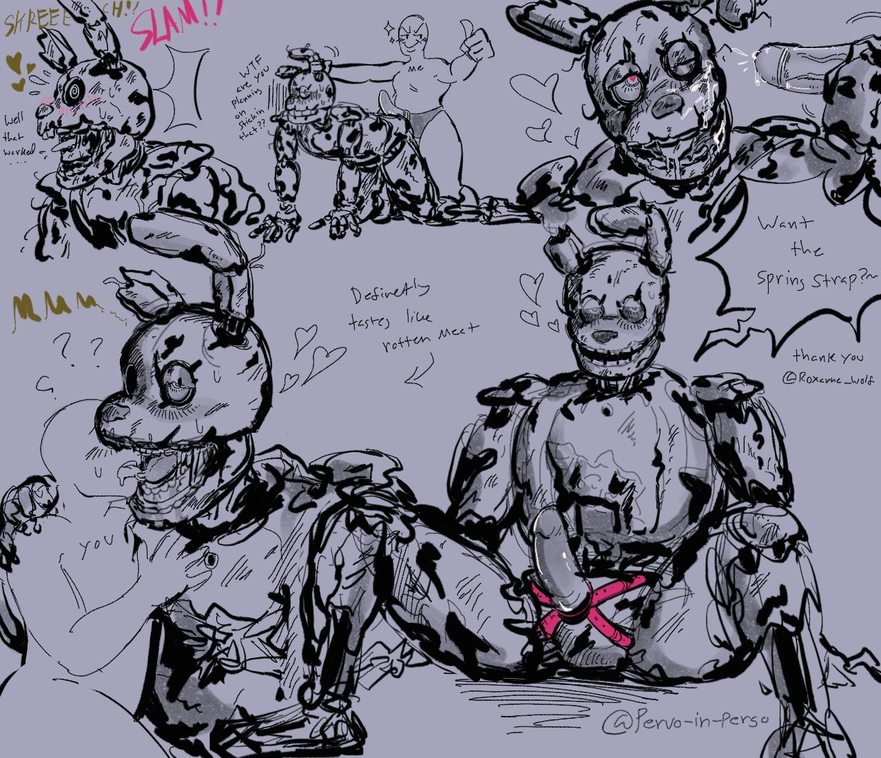 Springtrap (Five Nights At Freddy'S) Rule 34 Image