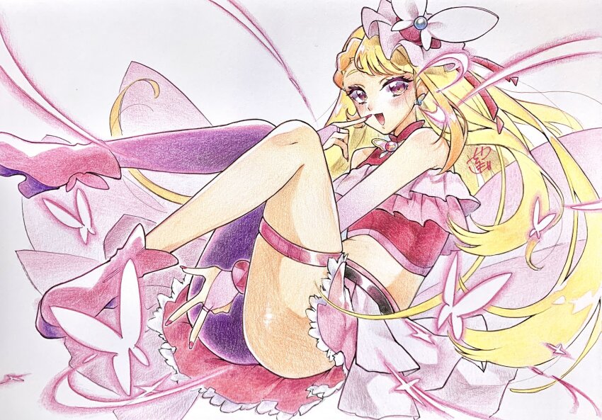 Cure Butterfly (Hirogaru Sky! Precure) Rule 34 Image