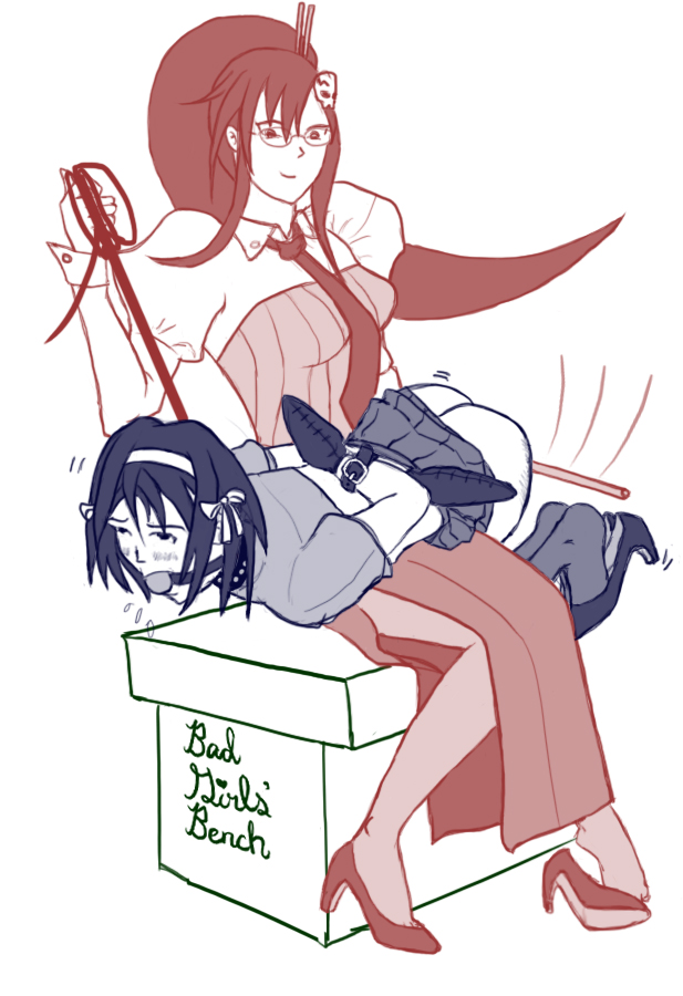 Suzumiya Haruhi (Suzumiya Haruhi No Yuuutsu) Rule 34 Image
