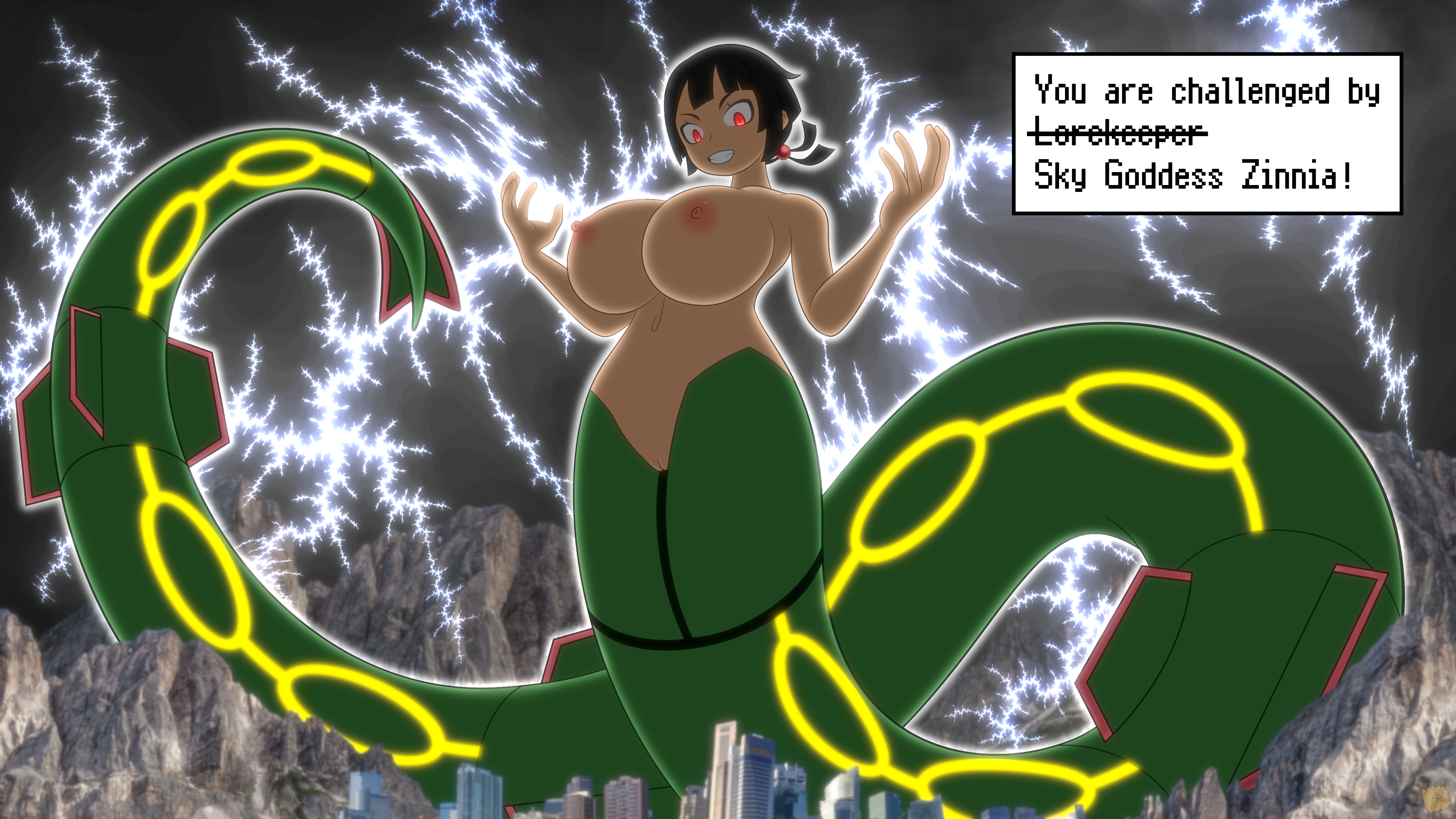 Rayquaza (Pokemon) Rule 34 Image