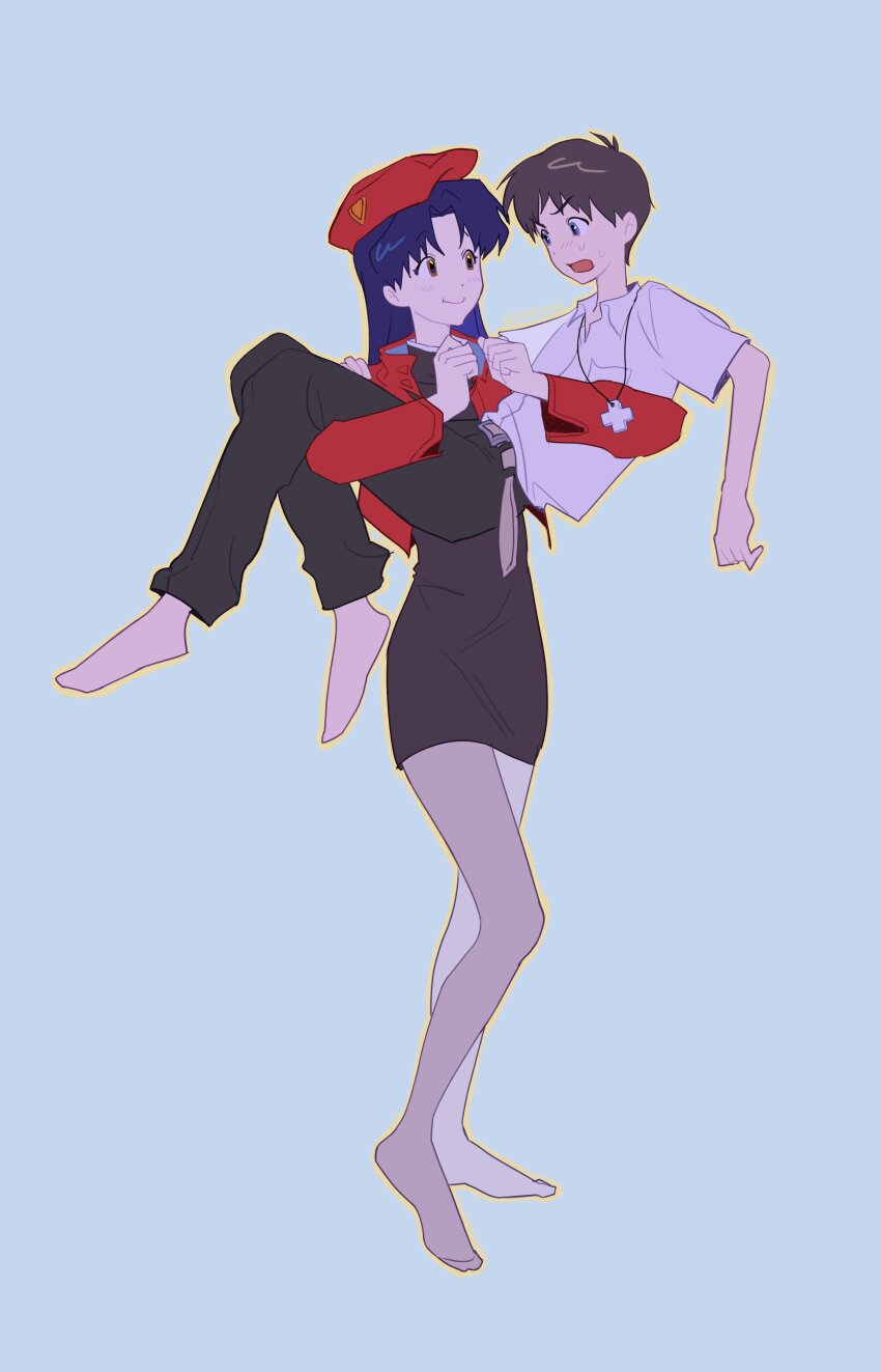 Ikari Shinji (Neon Genesis Evangelion) Rule 34 Image