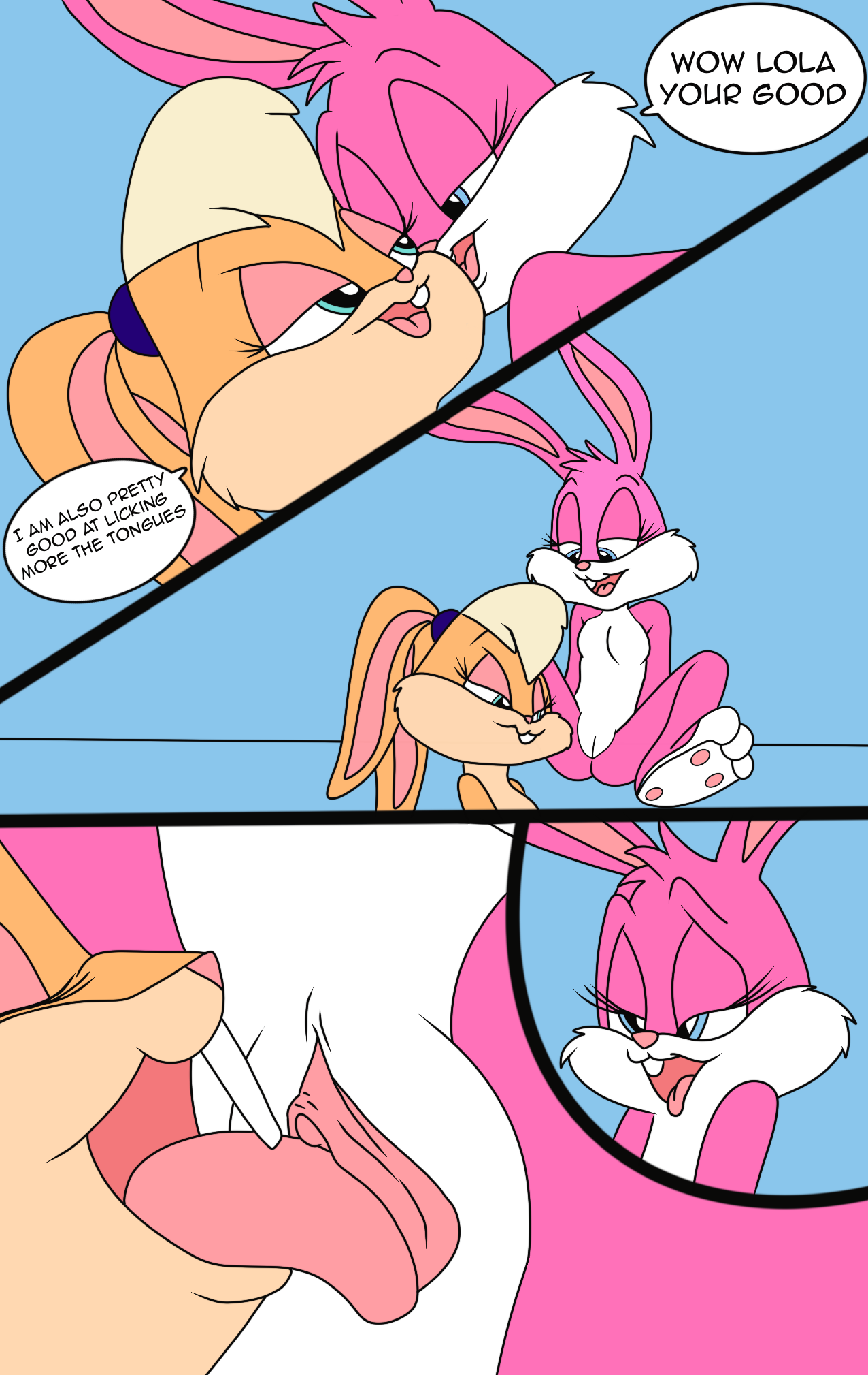 Babs Bunny (Looney Tunes) Rule 34 Image