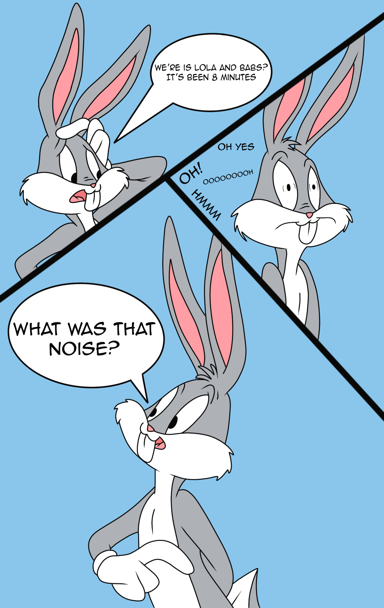Babs Bunny (Looney Tunes) Rule 34 Image