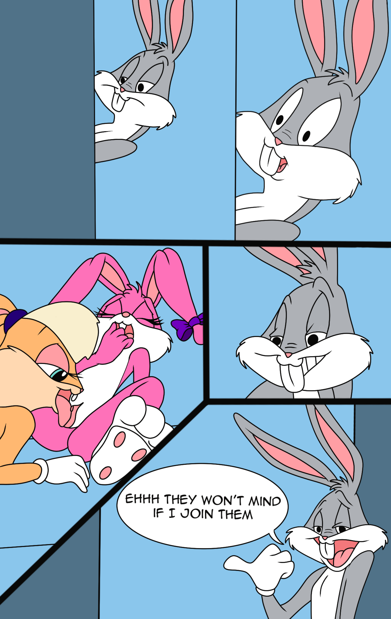 Babs Bunny (Looney Tunes) Rule 34 Image