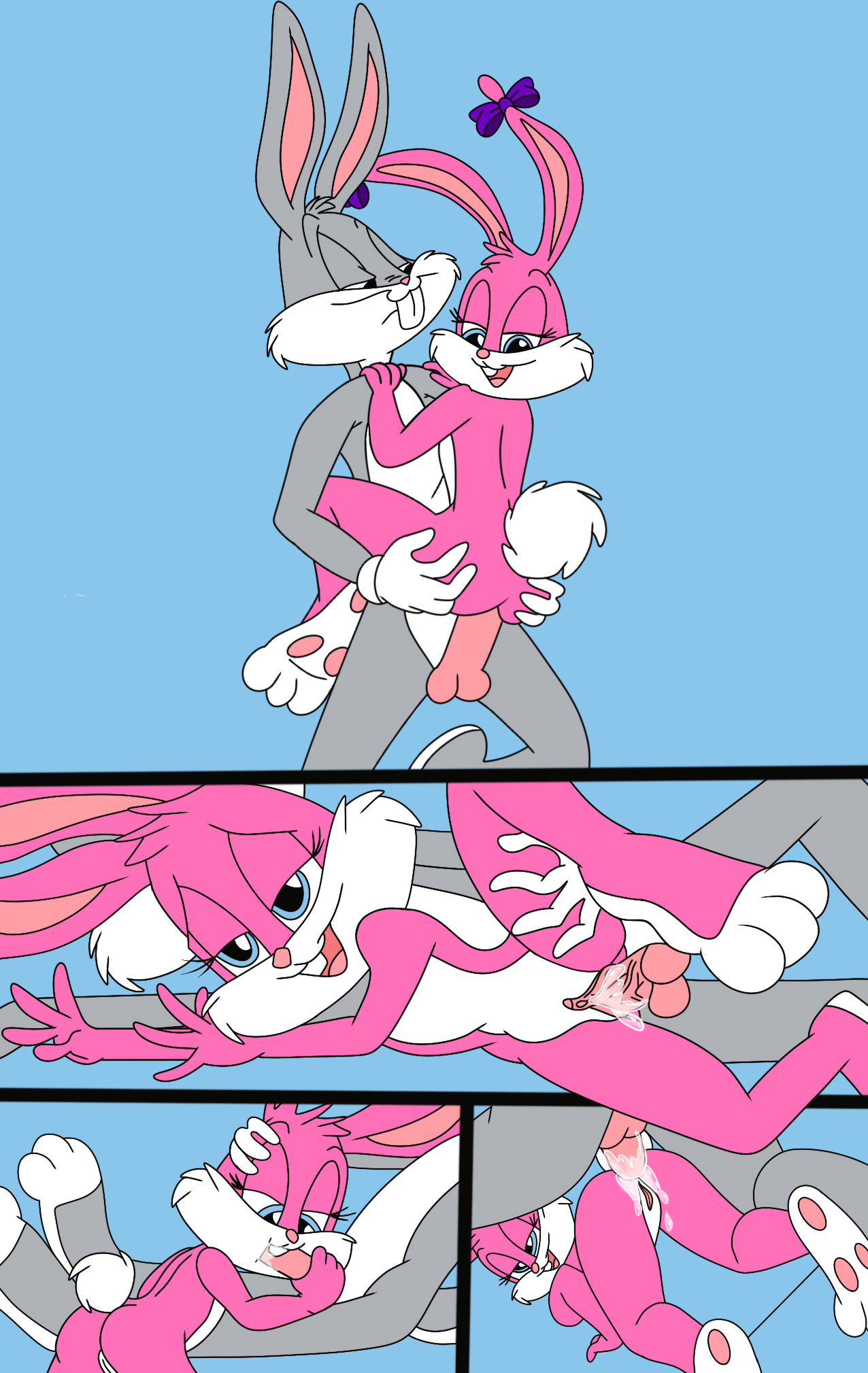 Babs Bunny (Looney Tunes) Rule 34 Image