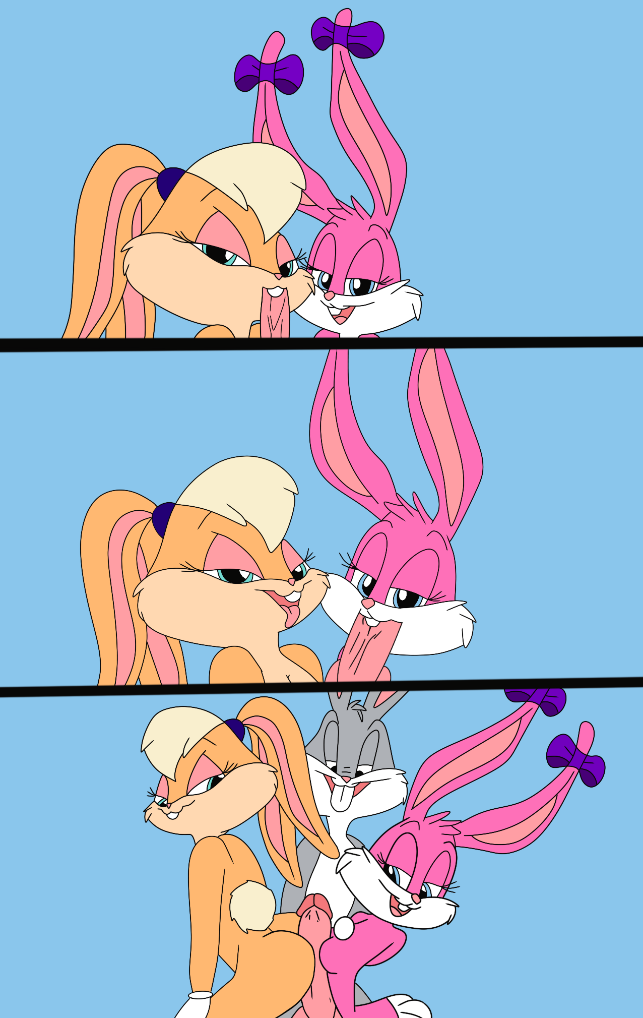 Babs Bunny (Looney Tunes) Rule 34 Image