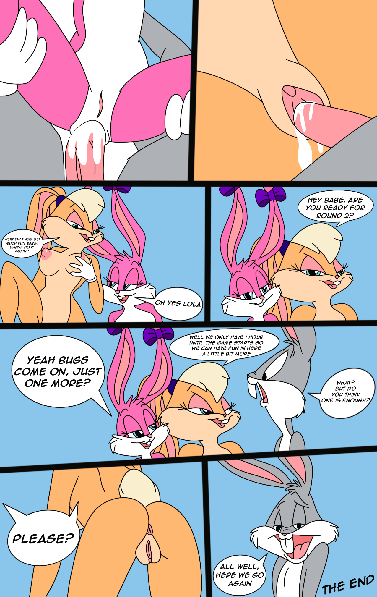 Babs Bunny (Looney Tunes) Rule 34 Image