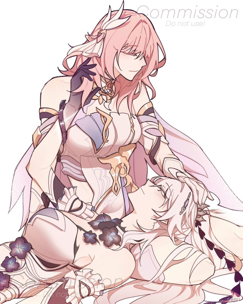 Elysia (Herrscher Of Human: Ego) (Honkai Impact) Rule 34 Image