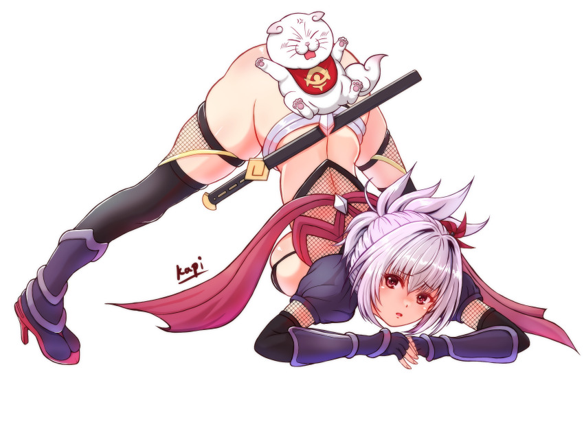 Kazamaki Matsuri (Ayakashi Triangle) Rule 34 Image