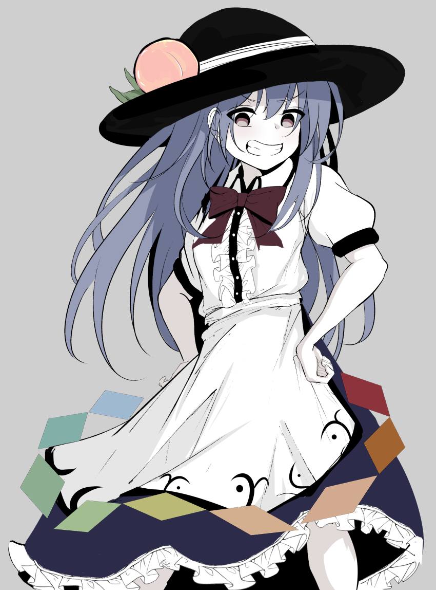 Hinanawi Tenshi (Touhou) Rule 34 Image