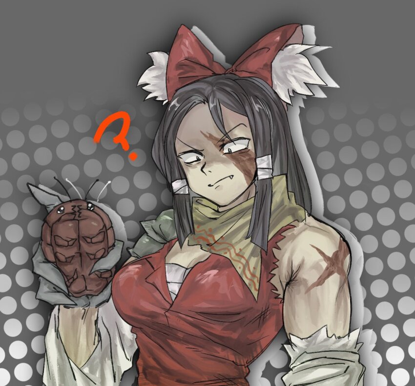 Hakurei Reimu (Cookie (Touhou)) Rule 34 Image