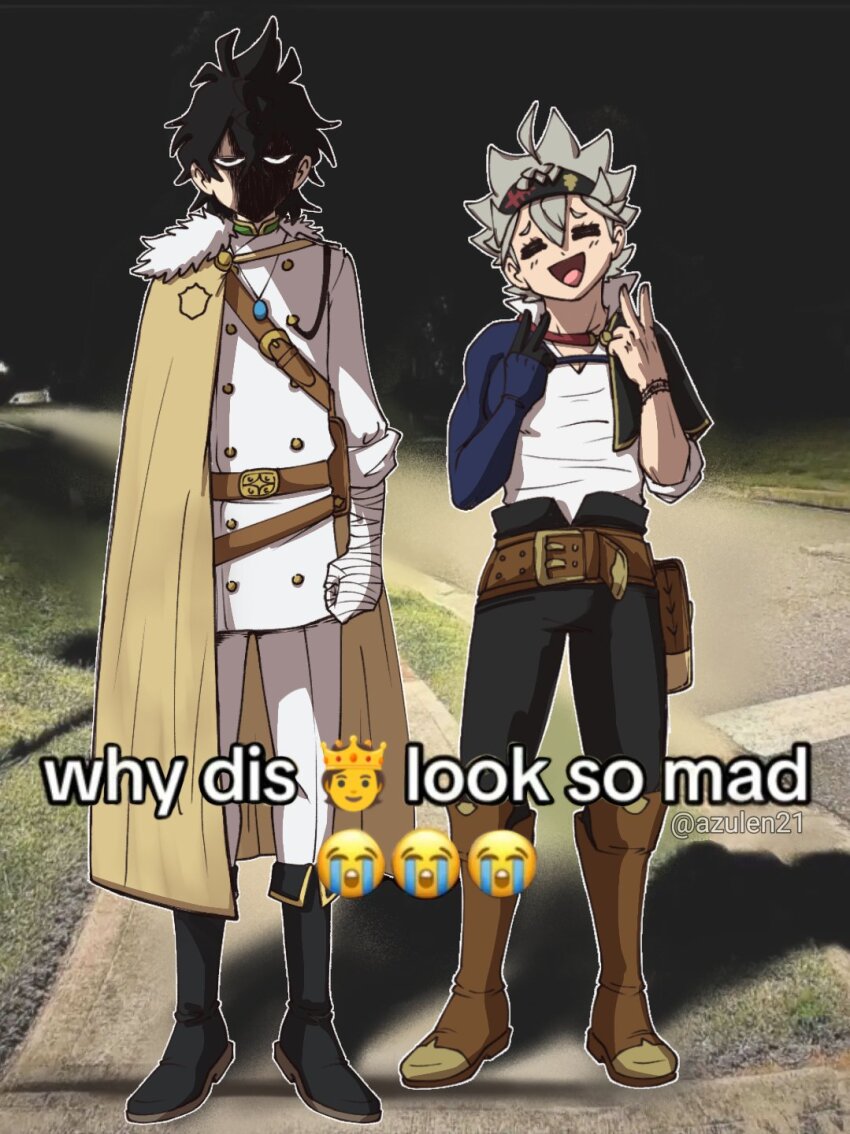 Asta (Black Clover) Rule 34 Image