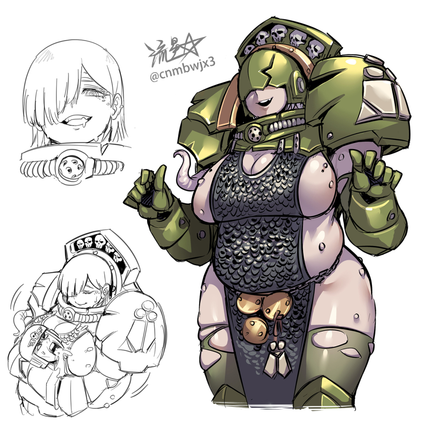 Adeptus Astartes (Plague Marine) Rule 34 Image