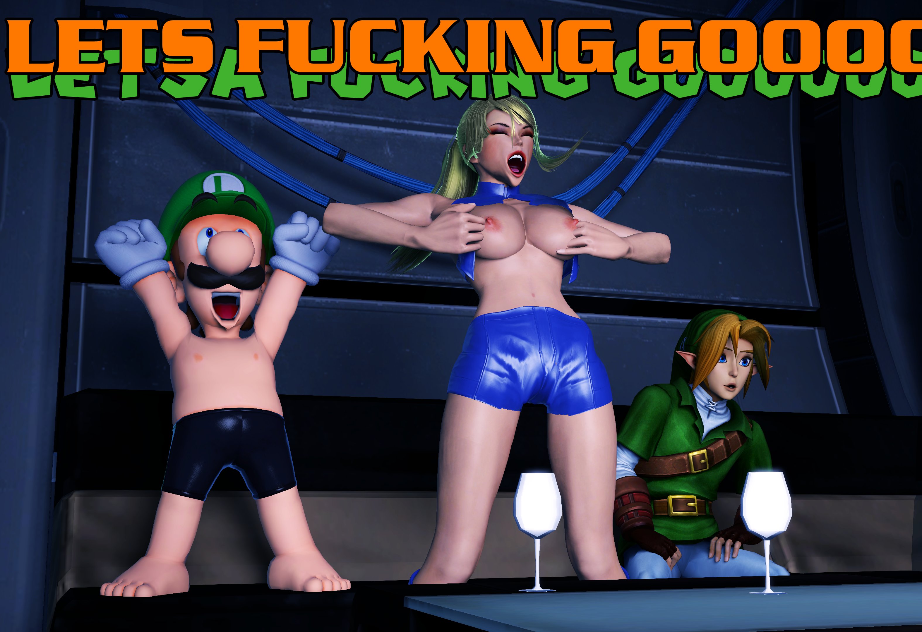 Link (Mario (Series)) Rule 34 Image