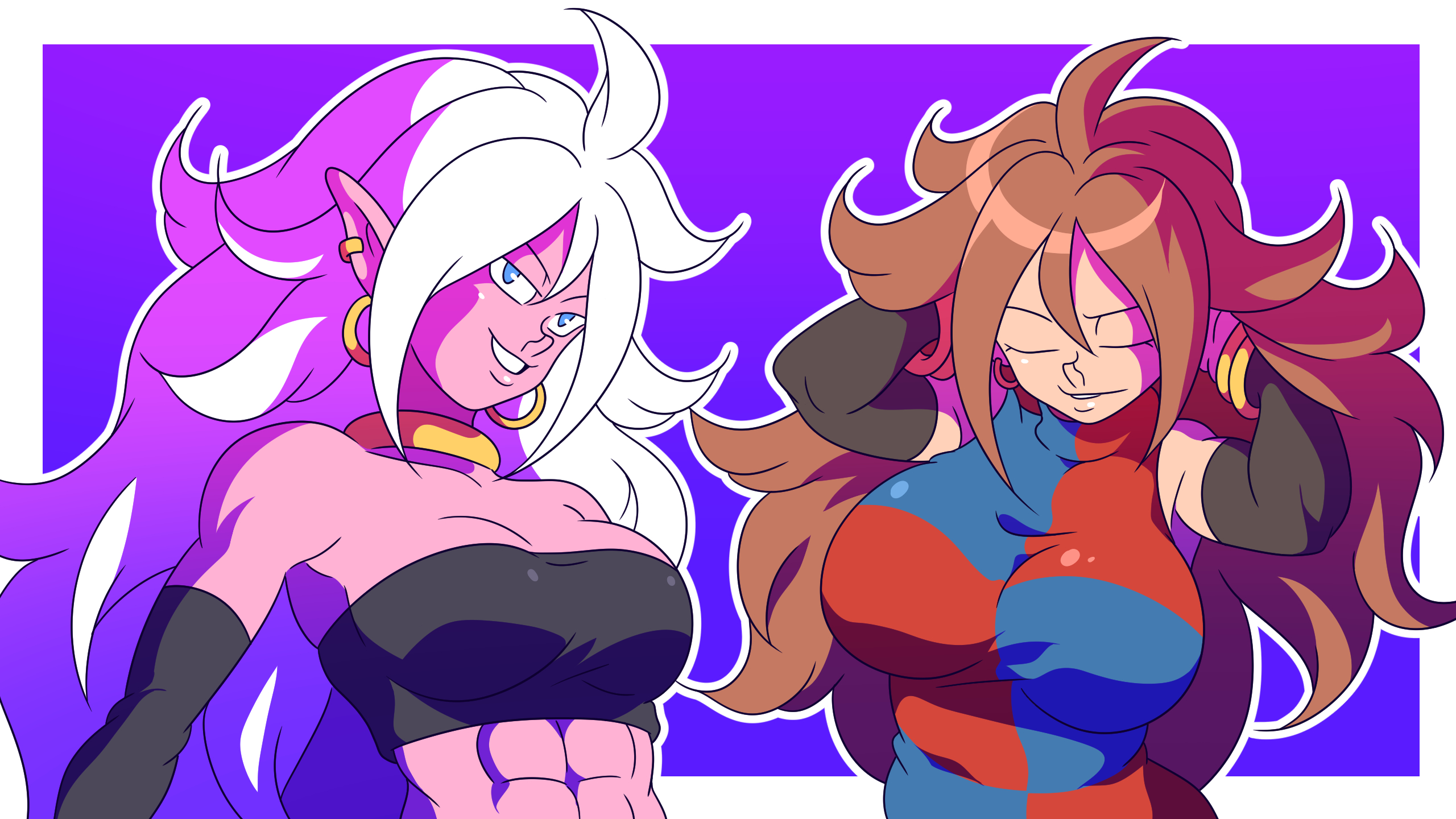 Android 21 (Dragon Ball) Rule 34 Image