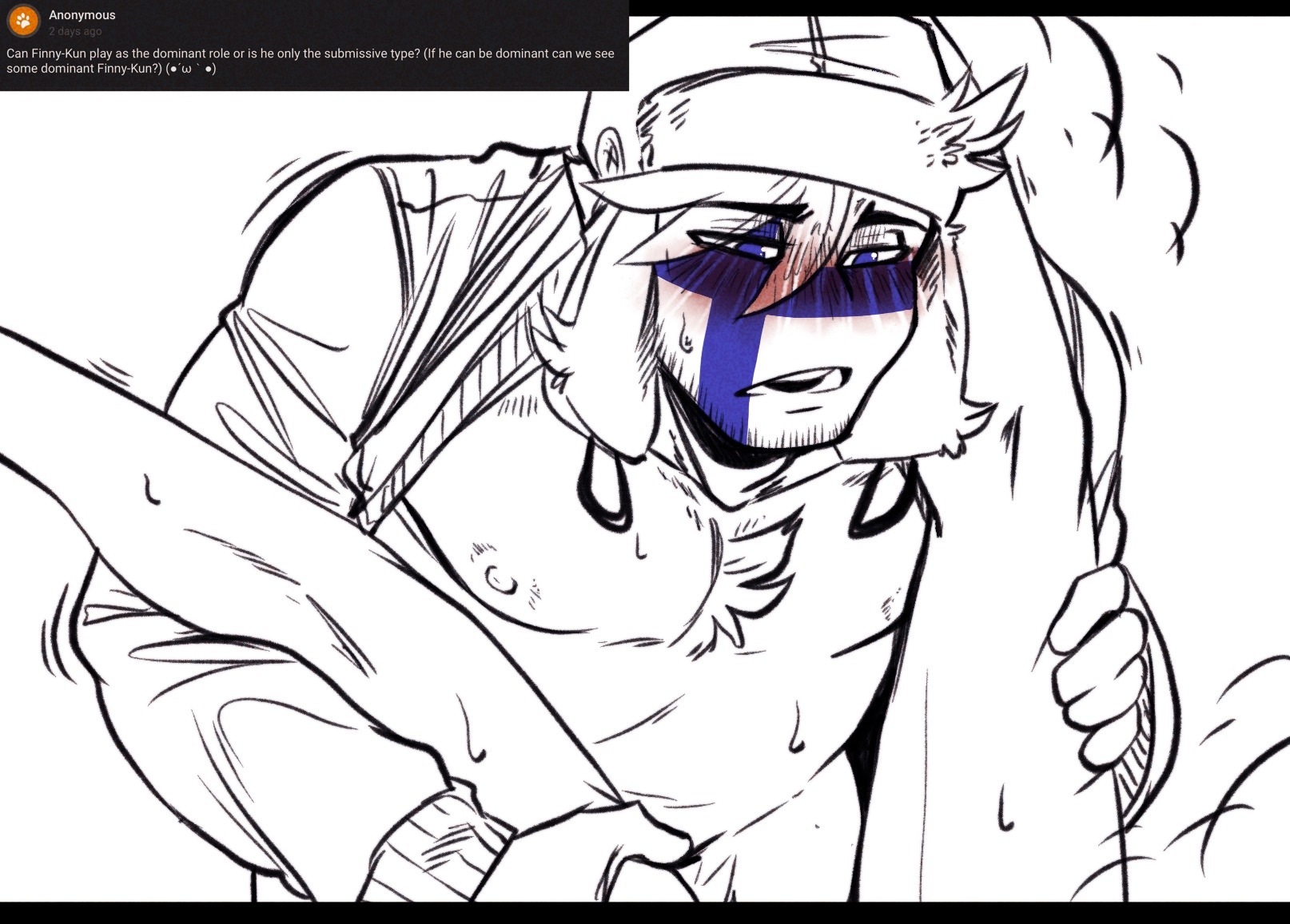 Anon (Countryhumans) Rule 34 Image