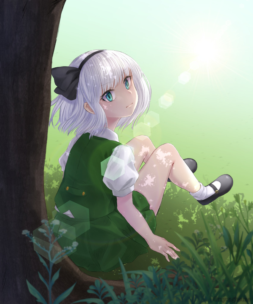 Konpaku Youmu (Touhou) Rule 34 Image
