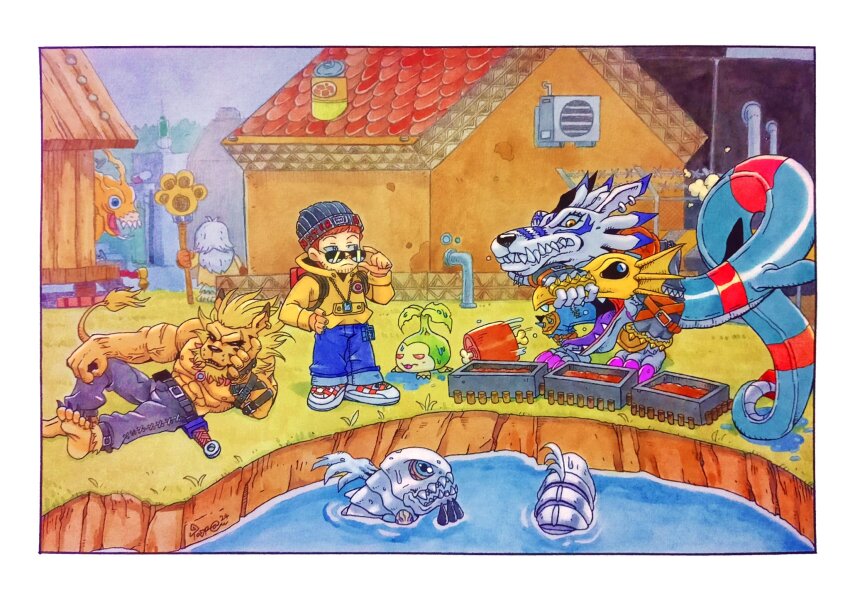 Leomon (Digimon) Rule 34 Image
