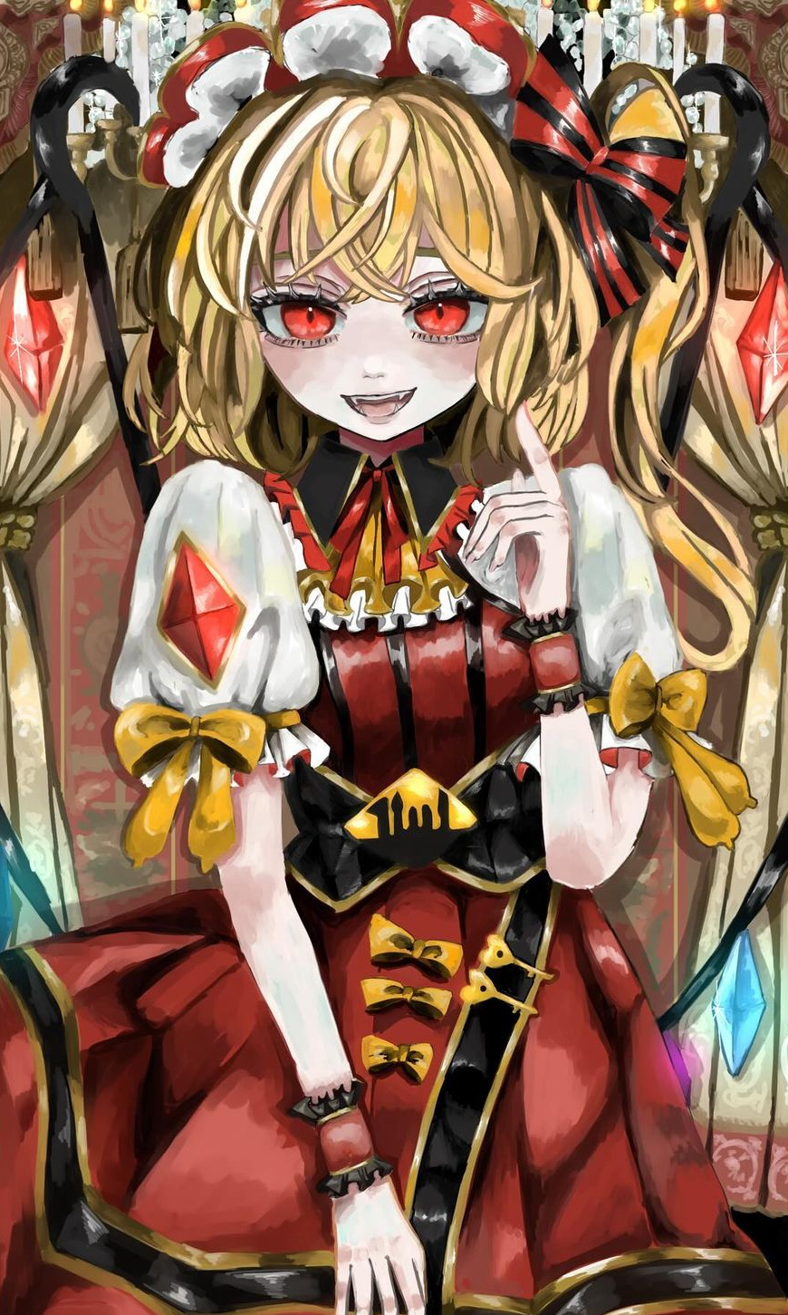 Flandre Scarlet (Touhou) Rule 34 Image